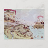 Der Fuchs und die Gans oder Boney Broke Loose Postkarte (Vorderseite)