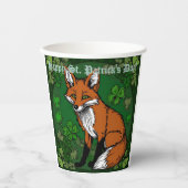 Der Fuchs und die Kleeblatts Pappbecher (Vorderseite)