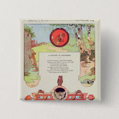 Der Fuchs und die Trauben Button (Vorderseite)