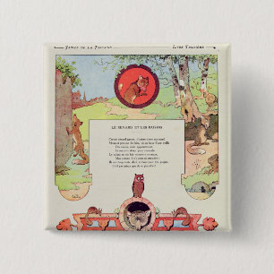 Der Fuchs und die Trauben Button