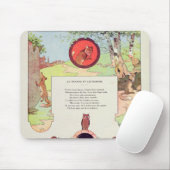 Der Fuchs und die Trauben Mousepad (Mit Mouse)