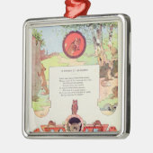 Der Fuchs und die Trauben Ornament Aus Metall (Links)