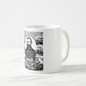 Der Führer und seine Kämpfe -- Ulysses S. Grant Kaffeetasse (VorderseiteRechts)