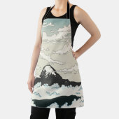 Der Fuji Japan Kunstblock. Schürze (InSitu)