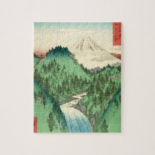 Der Fuji von den Izu Mts. - Utagawa Hiroshige Puzzle