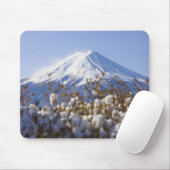 Der Fujisan bedeckte mit Schnee Mousepad (Mit Mouse)