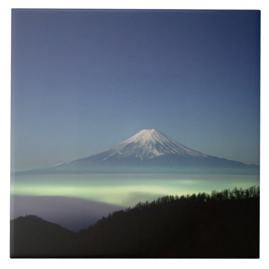 Der Fujisan Fliese (Vorderseite)