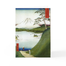 Der Fujisan gesehen von einem See Hiroshige 1858