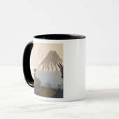 Der Fujisan unter dem Schnee Tasse (Vorderseite Links)