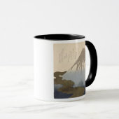 Der Fujisan unter dem Schnee Tasse (VorderseiteRechts)