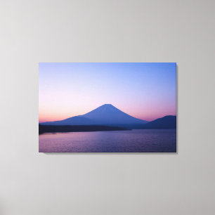 Der Fujisan vom See Motosu Leinwanddruck