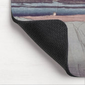 Der Fujisan vom Sumida Flussdamm Mousepad (Ecke)