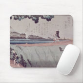 Der Fujisan vom Sumida Flussdamm Mousepad (Mit Mouse)