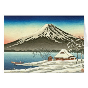 Der Fujisan-Winter 1890