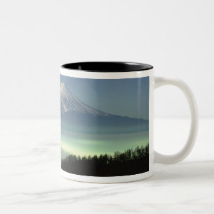 Der Fujisan Zweifarbige Tasse