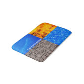 Der fünfte Innern Badematte (Schrägansicht)