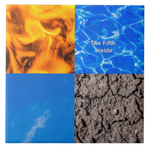 Der fünfte Innern Fliese