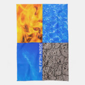 Der fünfte Innern Geschirrtuch (Vertikal)