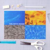 Der fünfte Innern Seidenpapier (Handwerk)