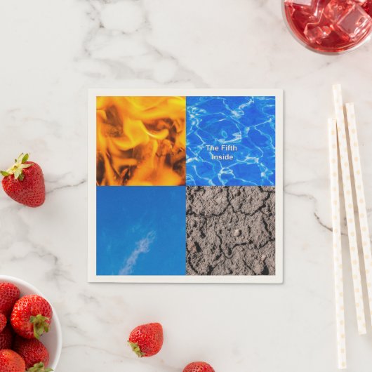 Der fünfte Innern Serviette (Beispiel)