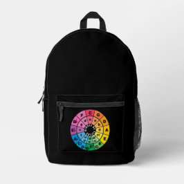 Der Fünftelkreis Bedruckter Rucksack