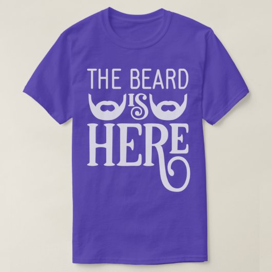 Der Funny Beard spendet den Bart hier T-Shirt (Design vorne)