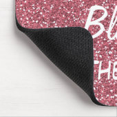 Der Funny Blonde zum Knochen Zitat Mousepad (Ecke)