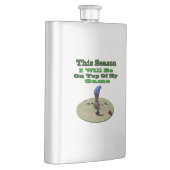 Der Funny Lawn Bowler in dieser Saison, Hip Flask Flachmann (Rechts)