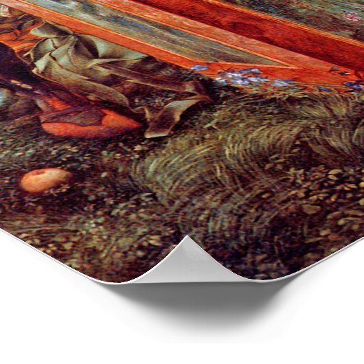 Der fürchterliche Kopf Poster (Ecke)