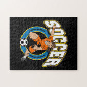 Der Fußball-Logo der Frauen Puzzle (Horizontal)