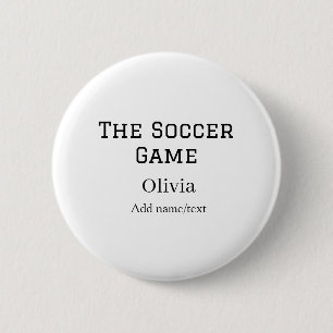 der Fußballname Fifa Weltmeisterschaft Jahr Button