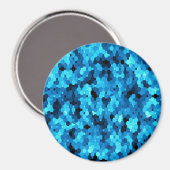 Der Fußboden ist blau... Magnet (Vorderseite/Rückseite)