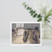 Der Fußboden von Gustave Caillebotte Postkarte (Stehend Vorderseite)