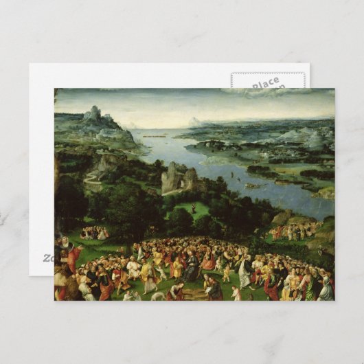 Der Füttre der 500 Postkarte (Vorne/Hinten)