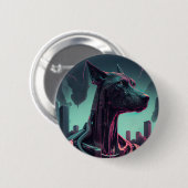 Der futuristische große Tank der Roboterbegleitung Button (Vorne & Hinten)