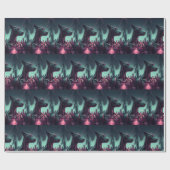 Der futuristische große Tank der Roboterbegleitung Geschenkpapier (Flach)