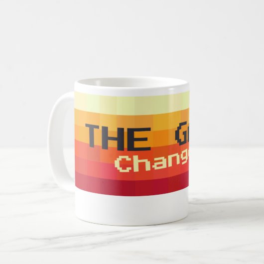 Der Game Changer Girl Power Kaffeetasse (Vorderseite Links)