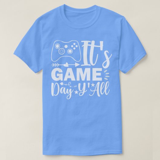 Der Game Day Yall T-Shirt (Design vorne)