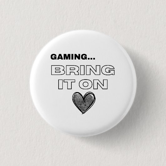 Der Gamer  Button (Vorderseite)
