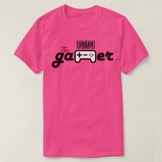Der Gamer urbaner Krieger T-Shirt (Design vorne)