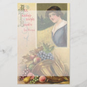 Der ganze Erntedank, der du bist Briefpapier (Vorderseite)