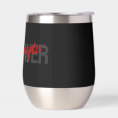 Der ganze Power zu den Menschen Stemless Wine Tumb (Links)