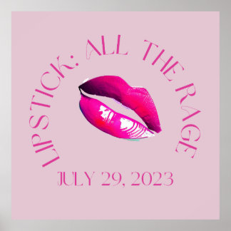Der ganze Rage National Lipstick Day 2023 Poster