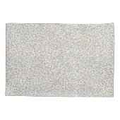 Der ganze Regenbogen farbenfrohe, gesprenkelte Pun Kissenbezug (Rückseite)