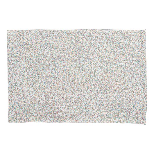 Der ganze Regenbogen farbenfrohe, gesprenkelte Pun Kissenbezug (Vorderseite)