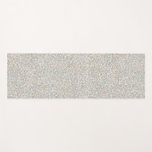 Der ganze Regenbogen farbenfrohe, gesprenkelte Pun Yogamatte (Vorderseite (Horizontal))