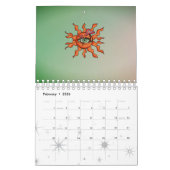 Der ganze sonnendurchflutete Pilzsaal Kalender (Feb 2026)