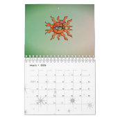 Der ganze sonnendurchflutete Pilzsaal Kalender (Mär 2026)