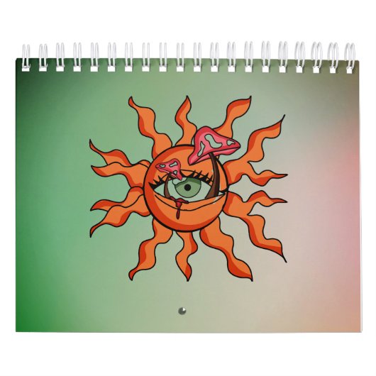 Der ganze sonnendurchflutete Pilzsaal Kalender (Titelbild)