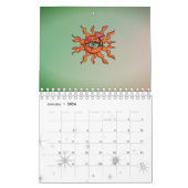 Der ganze sonnendurchflutete Pilzsaal Kalender (Jan 2026)